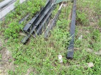 Assorted Metal Poles and Siding