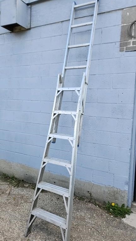 Extension Ladder & Step Ladder Combo