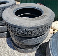 4-295/75R 22.5 Tires