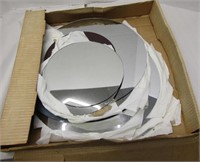 Box of Various Size Mirrors