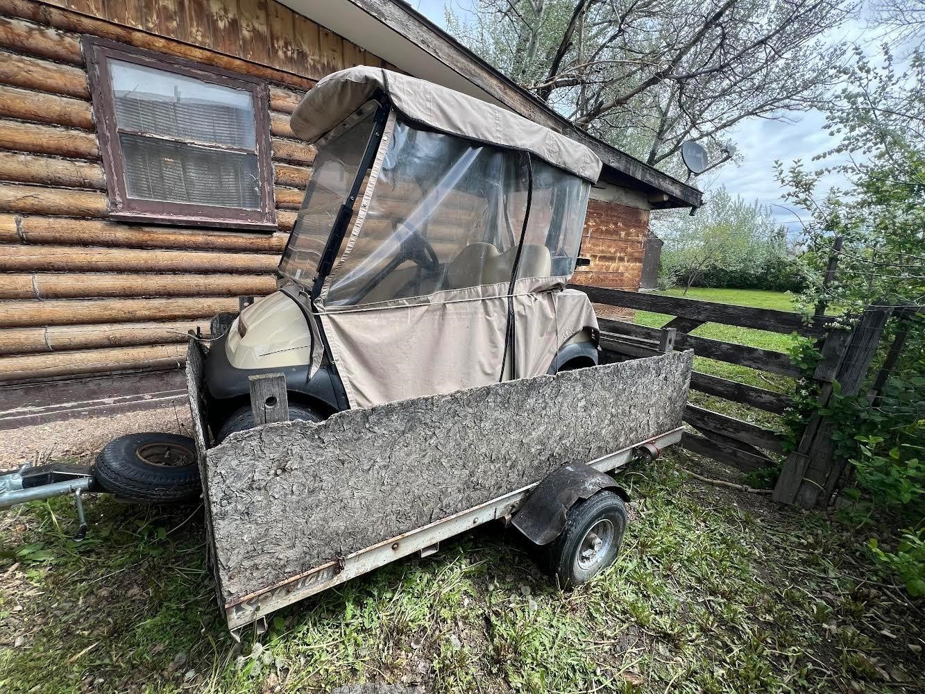 IN GREAT FALLS MT, Club Car DS Gas 1990 Golf Cart