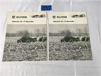 Oliver Advertising Booklet