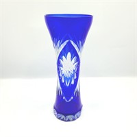 11" Badash Bohemian Cobalt Blue Vase