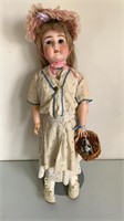 Antique Schoenan Hoffmeister German jointed doll