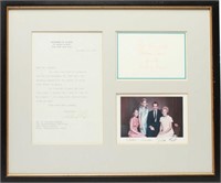 Richard Nixon Signed Letter & Photograph 1967