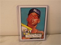 1952 Bowman Gum Mickey Mantle #311 Reprint