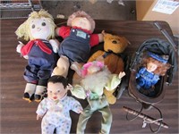 Toy Doll Lot incl Cabbage Patch Doll