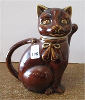 Decorative Stoneware Cat Teapot