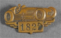 INDIANAPOLIS 500 PIT BADGE 1954