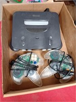 nintendo 64 console  dont think there is a power