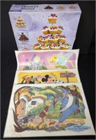 Wilton Cupcake/Dessert Stand/Vtg Disney Placemats