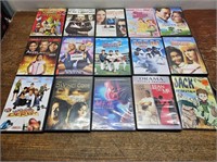 15 DVD's