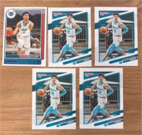 Lot of 5 2021 LaMelo Ball NBA cards