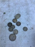 Group of Coins