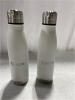 THE HOME DEPOT METAL WATER BOTTLES 2 PACK