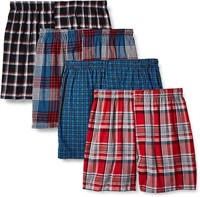 Hanes Mens 4-Pack Tagless Boxers - S (28-30")