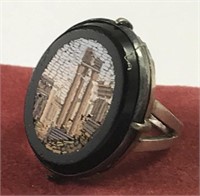 Antique Mirco Mosaic Ring