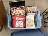 Tote of cook books