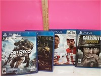 4 ps4 games