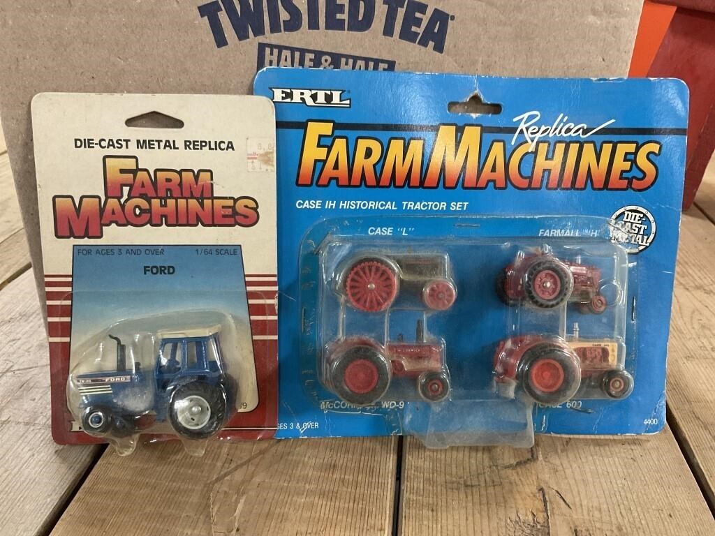 NIB Ertl 1/64 Vintage Tractors