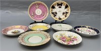 8 Porcelain Trinket Plates