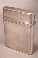 William IV Sterling Silver Cheroot Case,