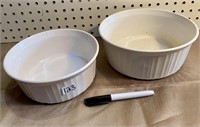 2 CORNINGWARE DISHES