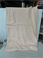 Light pink blanket