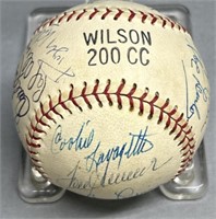 Autographed Baseball Dodgers & Giants