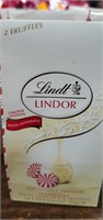 Flat of Lindor peppermint white chocolate