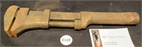 Vintage 12”Pexto Adjustable Money Wrench Tool