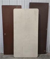 (CM) Wooden Folding Tables (Longest 67")