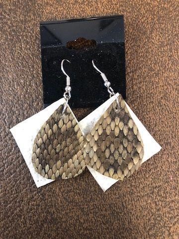 Snake earings real as pictured Jewelry