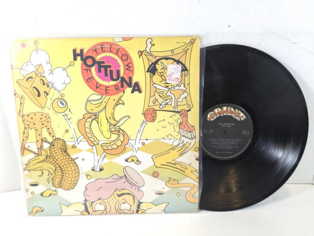 GUC Hot Tuna "Yellow Fever" Vinyl Record
