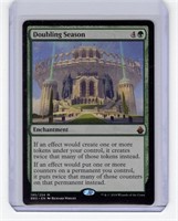 DOUBLING SEASON MAGIC THE GATHERING CARD