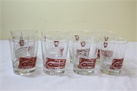 Lot of Pennsylvania railroad glasses