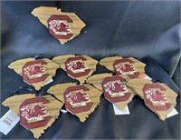 8 South Carolina Map Ornaments