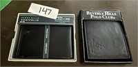 2 NEW men's wallets --Perry Ellis and Polo