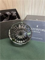 Waterford Crystal Signed Paperweight