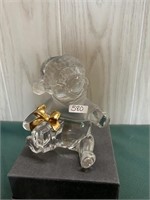 Lenox a Present from Pooh Crystal Statue