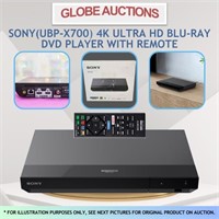 SONY 4K ULTRA HD BLU-RAY DVD PLAYER (MSP:$329)