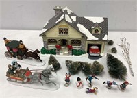 Dept 56 Christmas House and Accessories