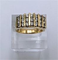 14k Ring w/Cubic Zirconia Stone