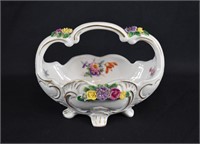 Dresden Germany Porcelain Basket