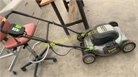 Earthwise 12amp electric lawn mower