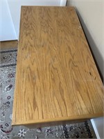 48x25x30in Faux Wood Desk