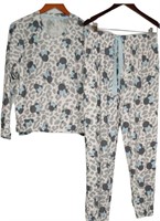 Disney Jersey Raglan & Jogger Pajama Set; Large