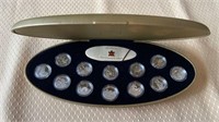 1999 Canada Millennium Silver Proof Coin Set