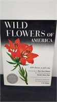 Vintage wildflowers of America book with 400