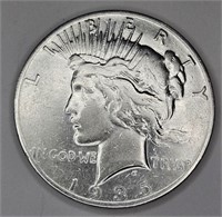 1935 s Semi Key Peace Silver Dollar